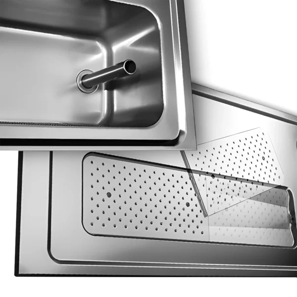 Pivný bar PREMIUM - 2500x700mm - 3 sklenené dvierka - Image 3