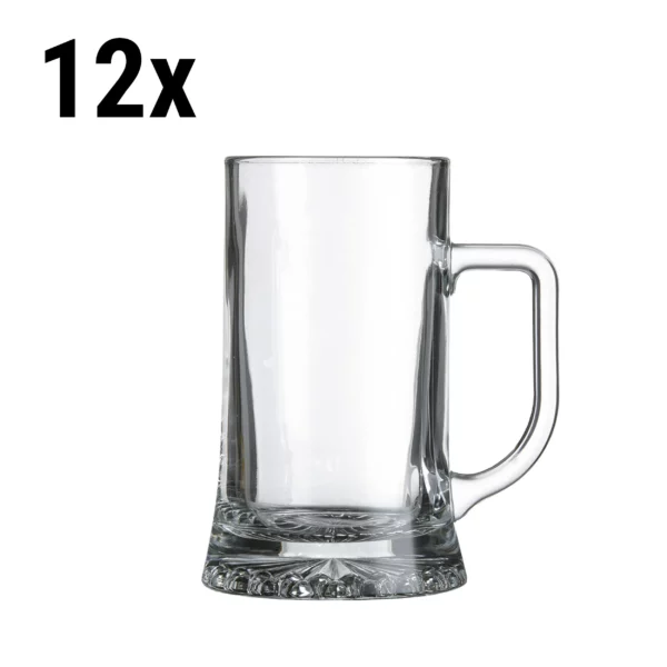 (12 ks) hrnček na pivo - PIVO ŠPECIÁLY - 285 ml - priehľadný - Image 5