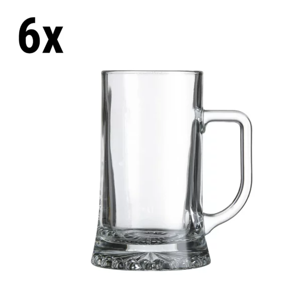 (6 kusov) hrnček na pivo - PIVO ŠPECIÁLY - 285 ml - priehľadný - Image 6