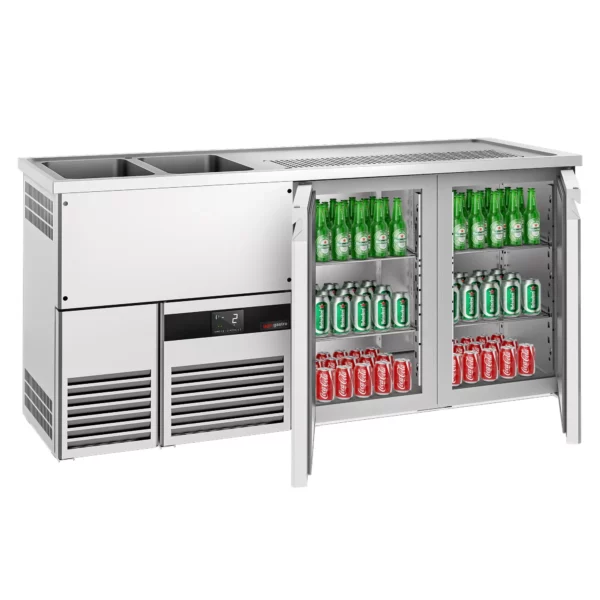 Pivný bar PREMIUM - 1950x700mm - 2 dvierka - Image 7