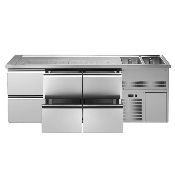 Pivný bar PREMIUM PLUS - 2500x700mm - 6 zásuviek - Image 4