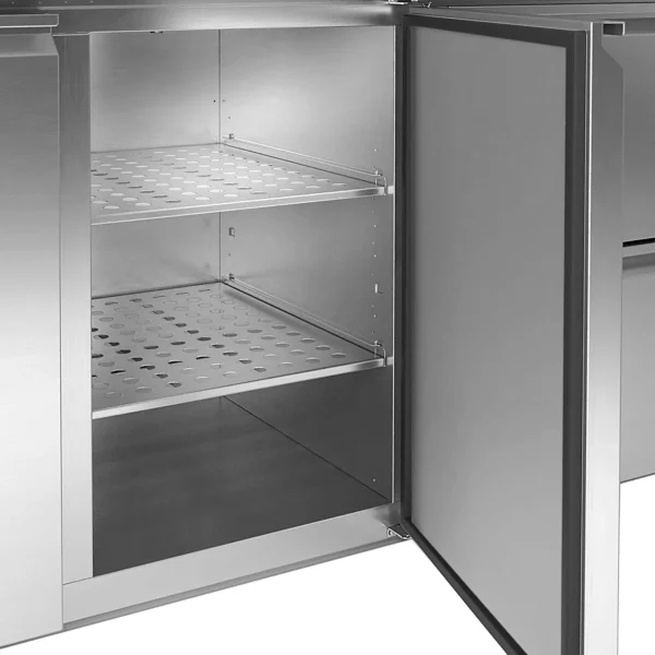 Pivný bar PREMIUM PLUS - 2500x700mm - 2 dvierka a 3 zásuvky - Image 8