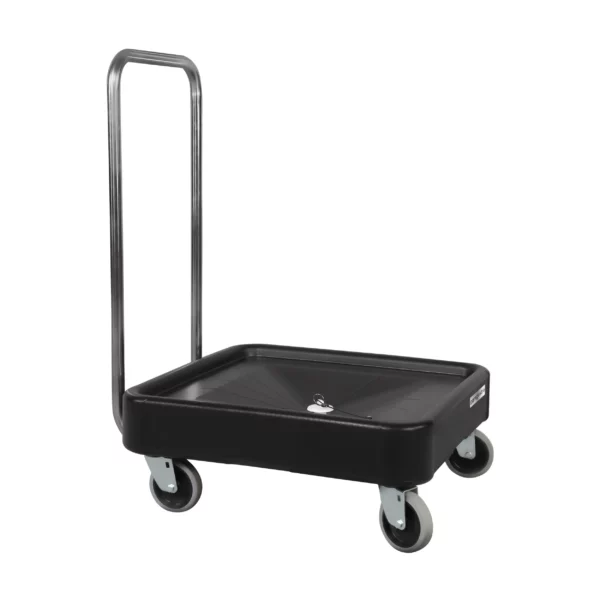 Transportný vozík na drezové koše - 58 x 58 cm - s madlom