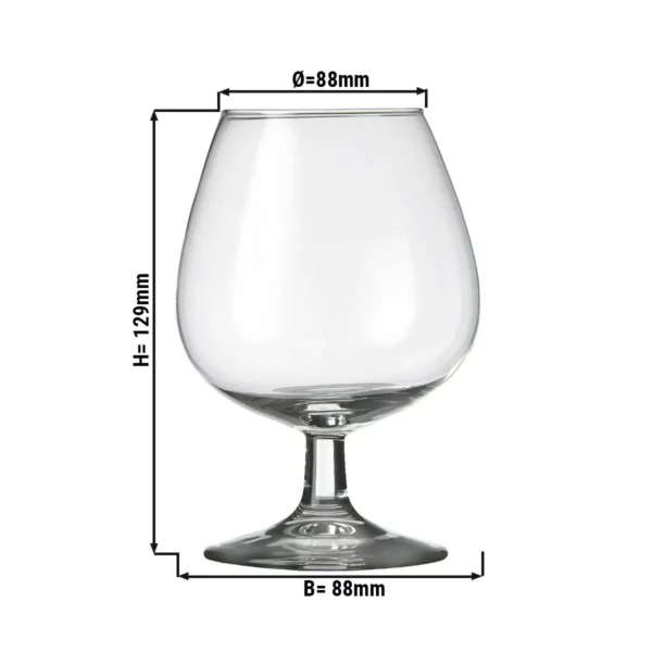 (6 kusov) pohár na koňak - SPECIALS - 370 ml - Image 2