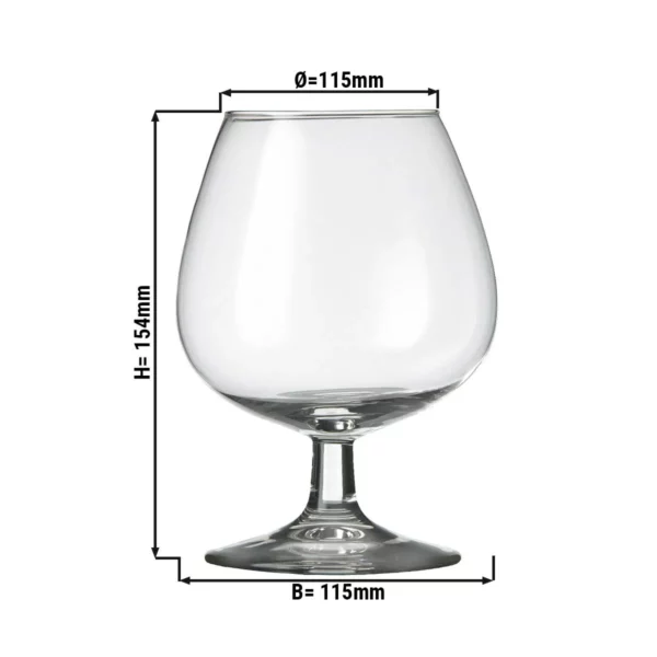 (4 kusy) Pohár na koňak - SPECIALS - 800 ml - Image 3