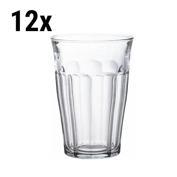 (12 kusov) Duralex pohár na long drink - PICARDIE - 360 ml - priehľadný