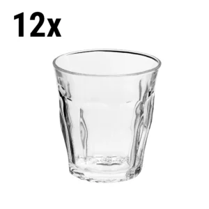 (12 kusov) Duralex univerzálne nápojové sklo - PICARDIE - 160 ml - transparentné