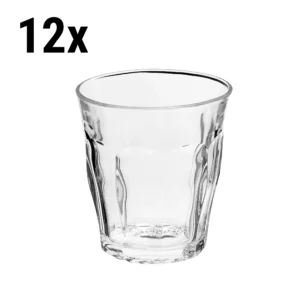 (12 kusov) Duralex univerzálne nápojové sklo - PICARDIE - 220 ml - transparentné