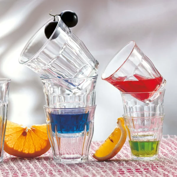 (6 kusov) Duralex univerzálne nápojové sklo - PICARDIE - 220 ml - transparentné - Image 8
