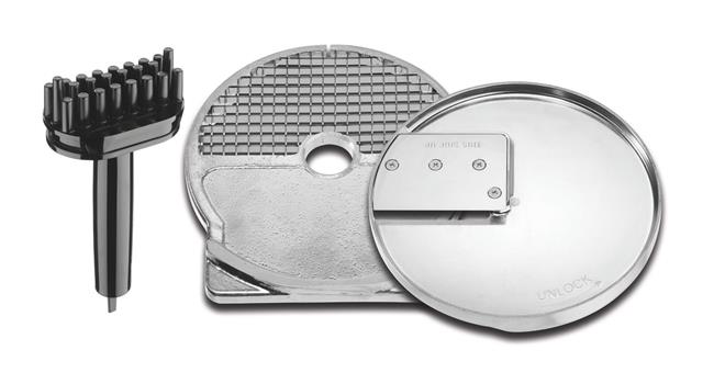 Disk na krájanie na kocky 8 mm, pre kuchynské roboty WFP16SE a WFP16SCDE, Waring, ⌀177.8mm – Obrázok 2