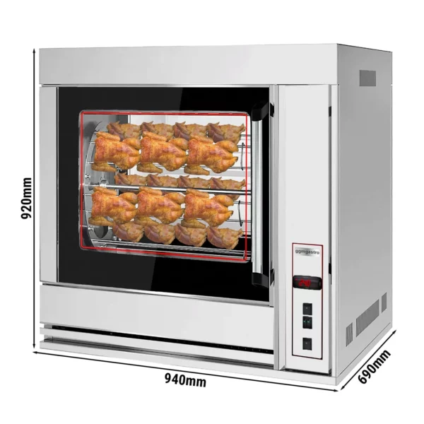 Elektrický gril na kurčatá PREMIUM