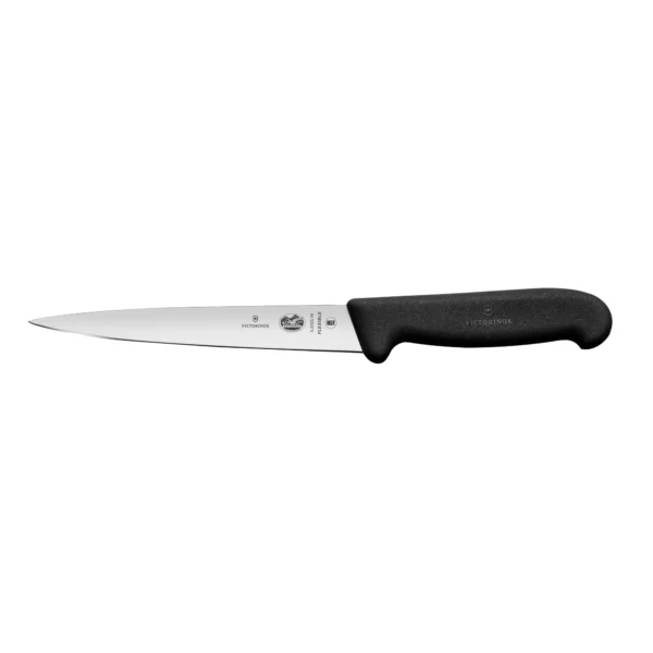 VICTORINOX filetovací nôž - 18 cm - čierny - Image 3