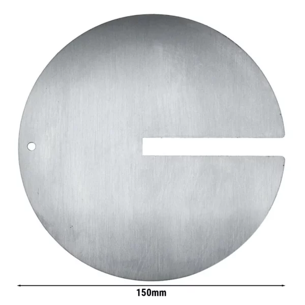 Doska na kebabový špíz s drážkou - Ø 150 mm - Image 5