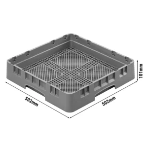 CAMBRO | Košík na príbor CAMRACK® - jemná sivá