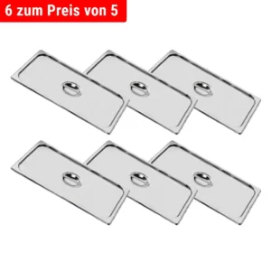 Nerezové GN veko 1/4 - s priehlbinou na lyžičku