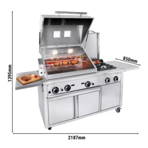 Grilovacia stanica - profesionálna BBQ kuchyňa