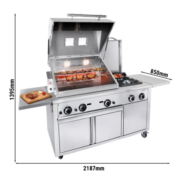 Grilovacia stanica - profesionálna BBQ kuchyňa