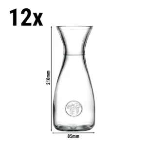 (12 kusov) Karafa - ATHENS - 500 ml - Transparent