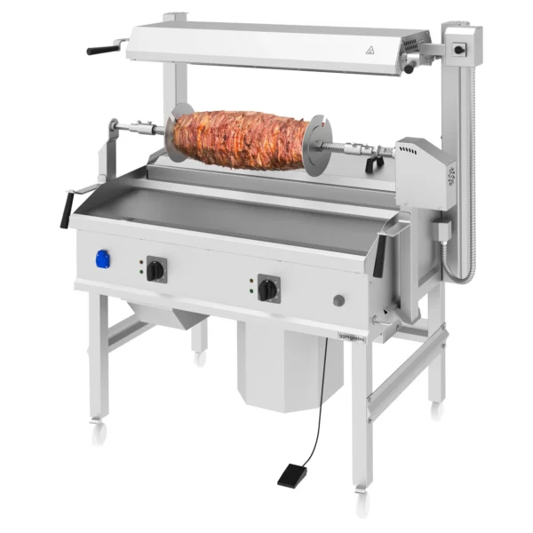 Cag kebab stroj - 14kW - horizontálne - voľne stojace zariadenie - Image 7