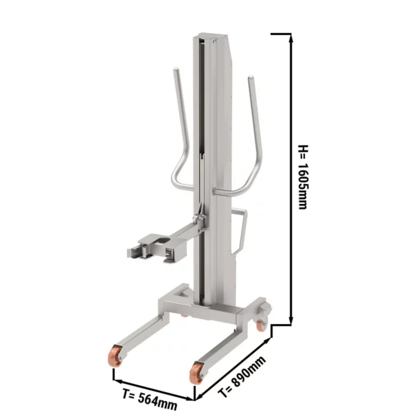 Kebabový výťah pre kebabové roboty - max. nosnosť: 350 kg