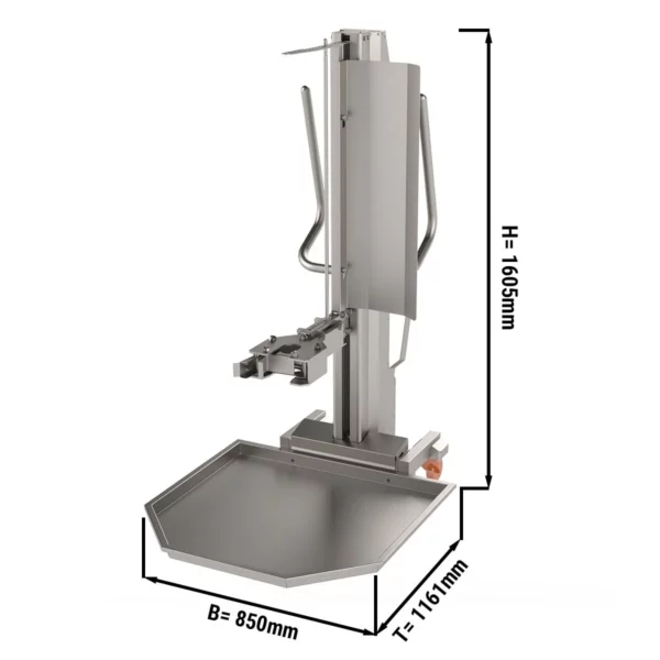Kebabový výťah pre kebabové roboty - max. nosnosť: 350 kg