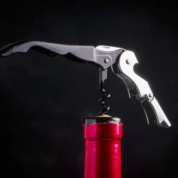 (6 Dielny) Číšnický nôž - Bar Professional - 12 cm - čierny - Image 4