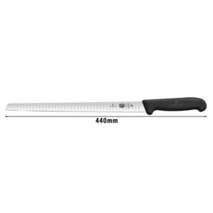 VICTORINOX nôž na lososa - 30 cm - čierny