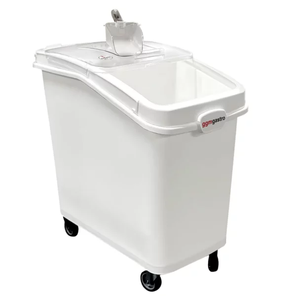 Vozík na múku / vozík na prísady vyrobený z polypropylénu - 100 l - Image 4
