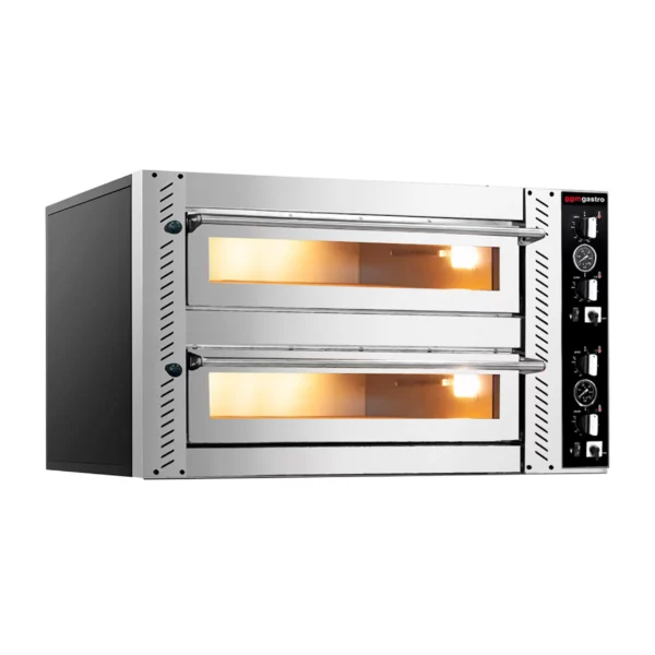 Elektrická pec na pizzu - (plnošamotová) - 4+4x 34cm - manuálna - Image 9
