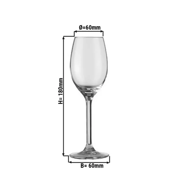 (6 kusov) Portské/Sherry pohár - ESPRIT - 140 ml - Transparent - Image 3