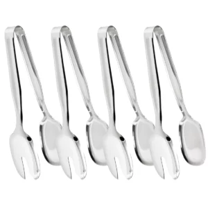 4dielny set - Kliešte na pečivo - servírovacia - dĺžka: 22 cm