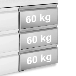 Zásuvkový blok pozostávajúci z: 1/3, 1/3 a 1/3