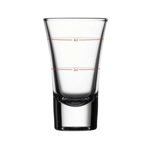 (12 kusov) pohár na likér - SPECIALS - 60 ml - kalibrované na 20 ml a 40 ml - Image 4
