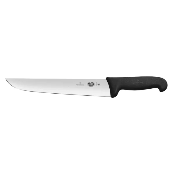 VICTORINOX mäsiarsky nôž - 28 cm - čierny - Image 3