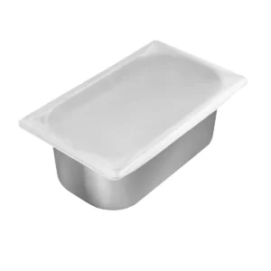 Silikónové veko na 1/4 GN-nádobu & nádobu na zmrzlinu - 265 x 162 mm