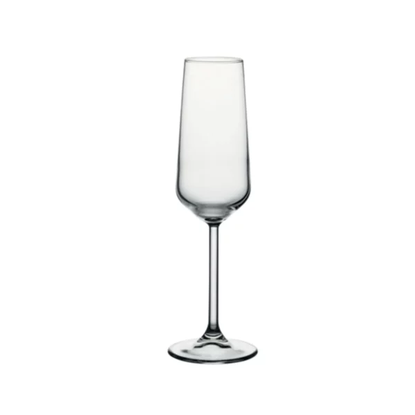 (6 kusov) pohár na šampanské - ALLEGRA - 195 ml - priehľadný - Image 4