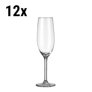(12 kusov) pohár na šampanské - ESPRIT - 210 ml - priehľadný