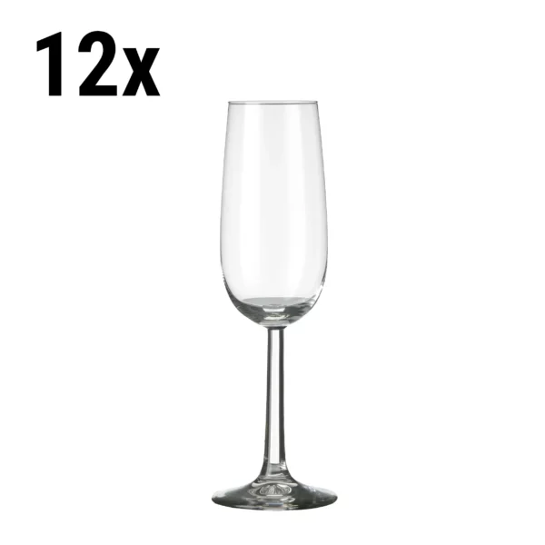 (12 kusov) pohár na šampanské - ESPRIT - 170 ml - priehľadný