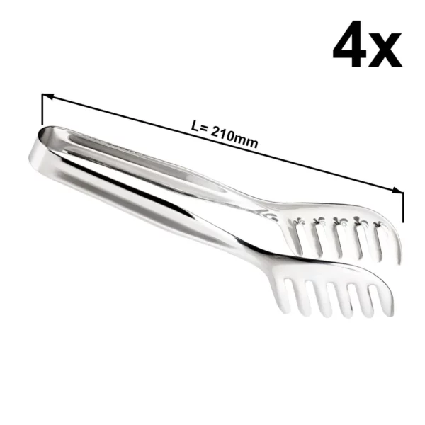 4dielny set - Kliešte na spaghetti - dĺžka: 21 cm - Image 2