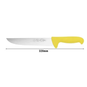 F. DICK špicatý nôž so žltou rukoväťou - 18 cm