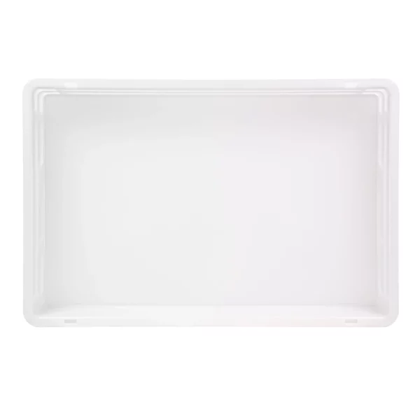 (24 Kusov) Nádoba na cesto - EN 60x40 - biela - Image 2