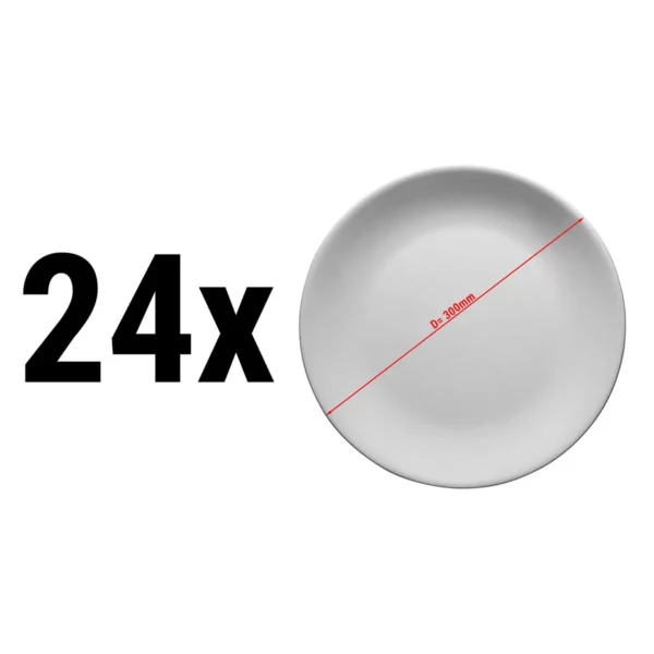 (24 kusov) ENTity - taniere ploché - taniere na pizzu - 30 cm - Image 4