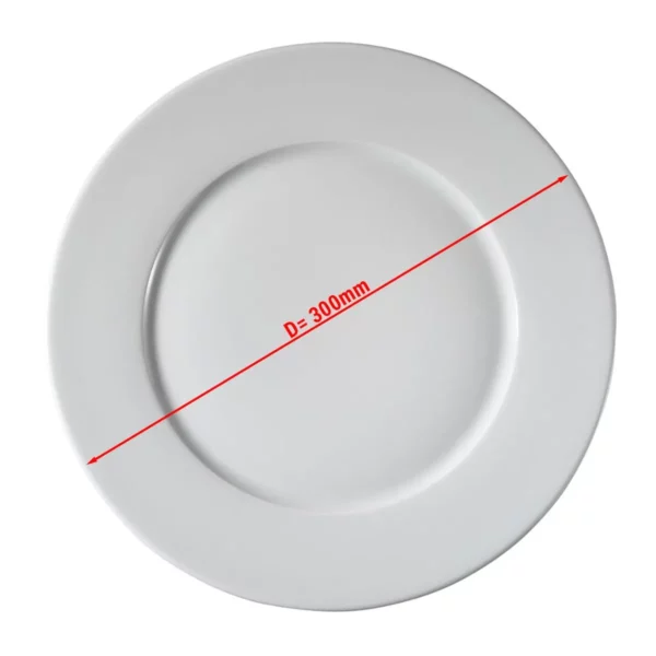 (24 kusov) PERA biela - taniere ploché - taniere na pizzu - 30 cm - Image 3