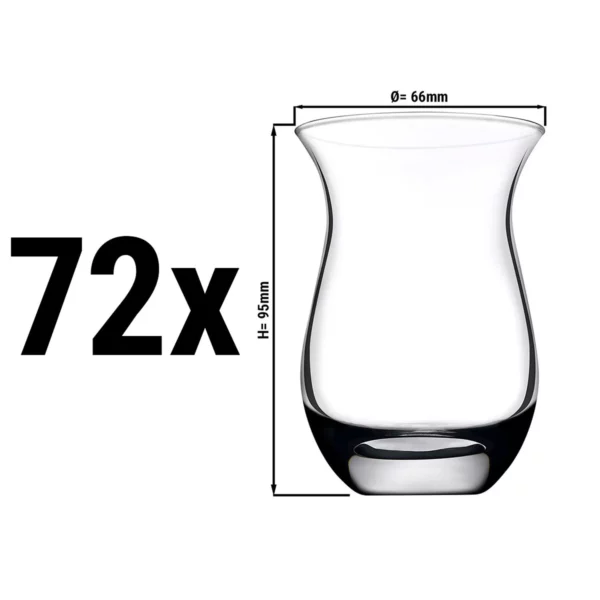 (72 kusov) čajový pohár - AQUA - 160 ml