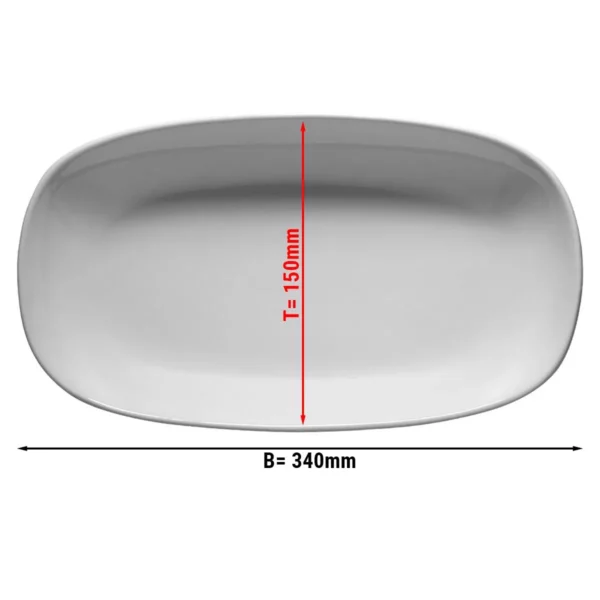 (24 kusov) ENTity - Tanier oválny - 34 cm - Image 4