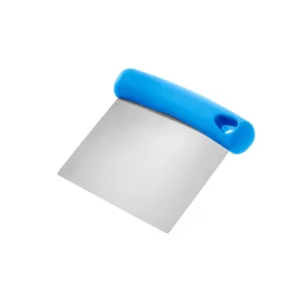 Škrabka na cesto- Ohybná čepeľ z nerezovej ocele 10 cm - plastová rukoväť