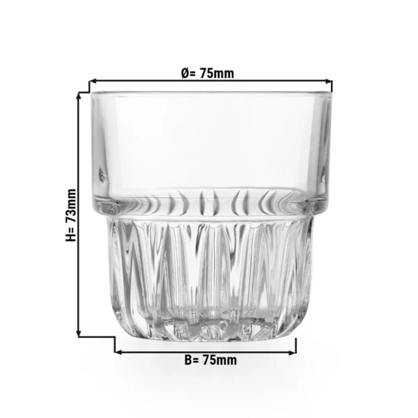 (12 kusov) EVEREST - Univerzálne nápojové sklo - 14,8 cl - Transparent - Image 2