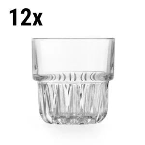 (12 ks) Univerzálny nápojový pohár - EVEREST - 355 ml - Transparent