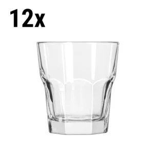 (12 kusov) Univerzálne nápojové sklo - GIBRALTAR - 290 ml - Transparent