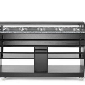 Vyhrievaný bufet, HENDI, GN 1/1, 220-240V/2000W, 1490x765x(H)1370mm